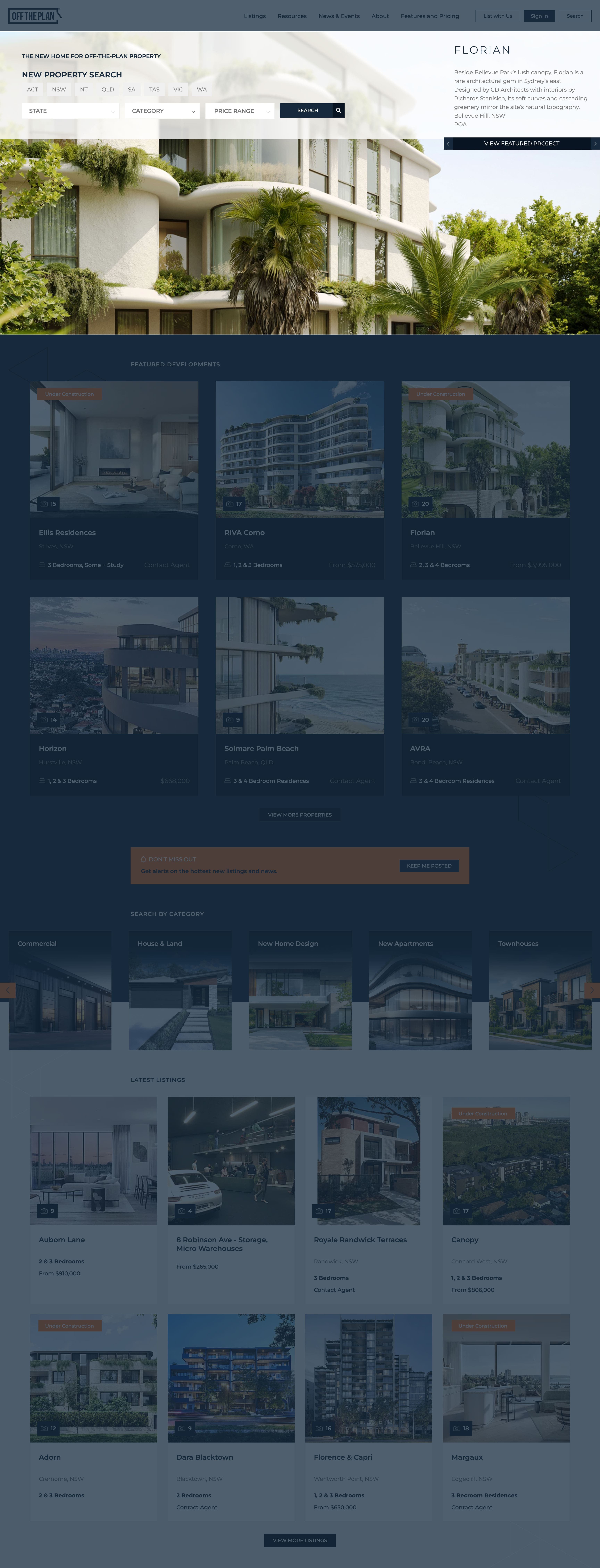 Home Page Main Banner example